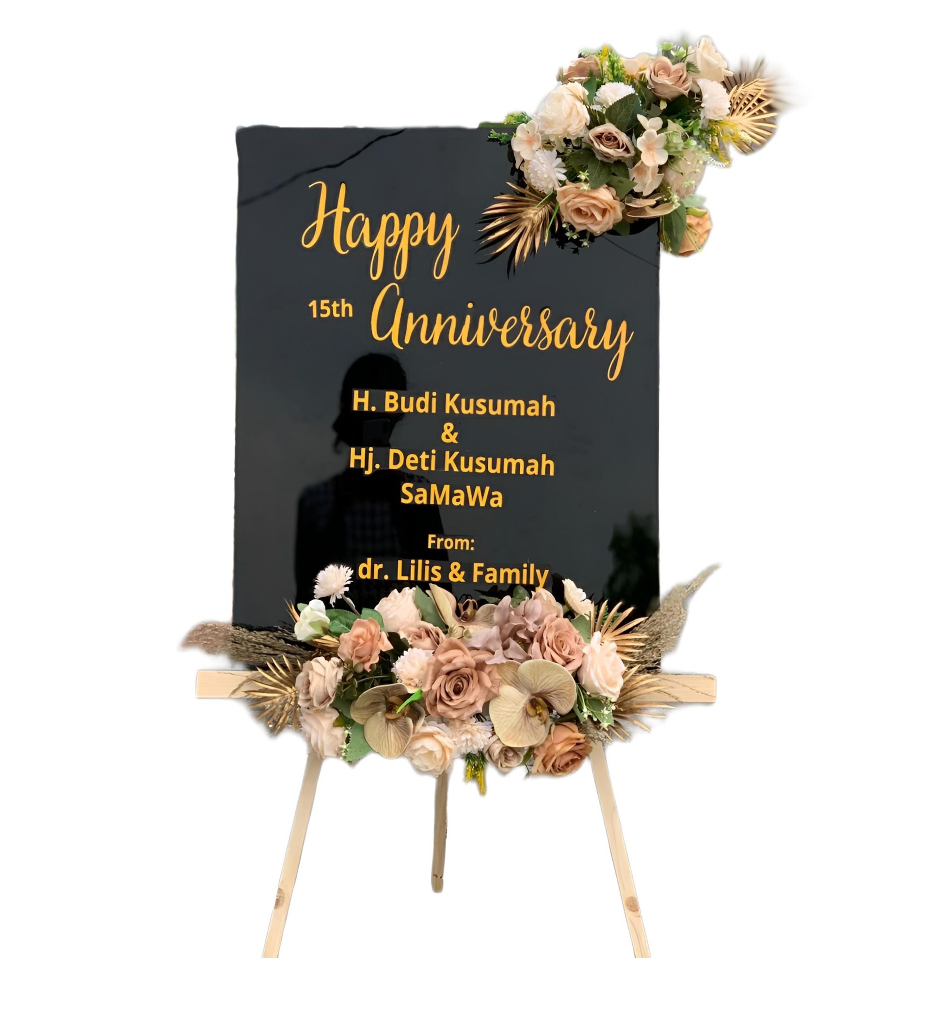 Papan Bunga Akrilik Denpasar